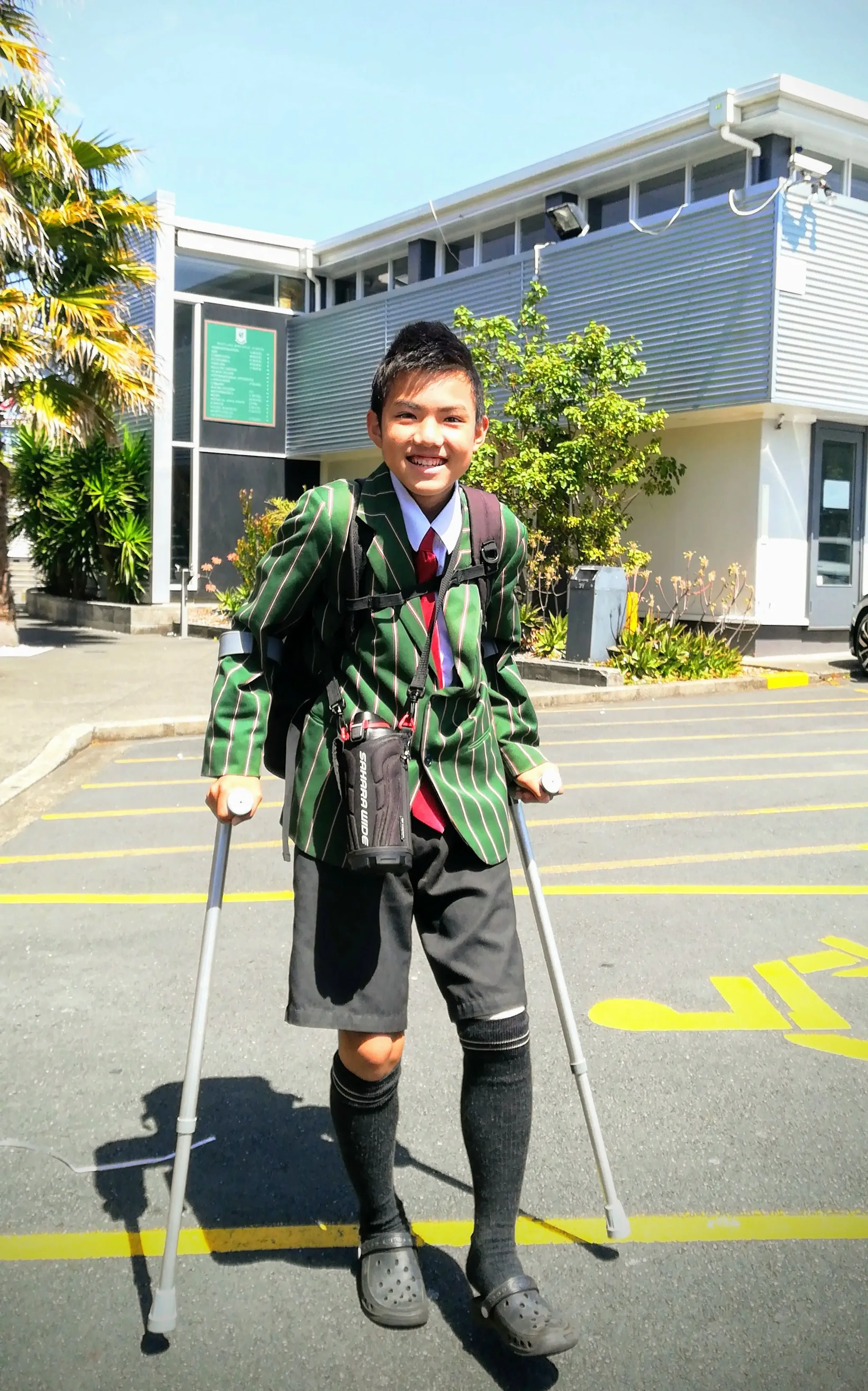 Injury from playing soccer